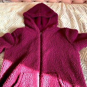 Magenta purple soft fuzzy children’s Palace jacket
